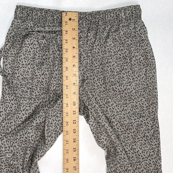 Nicole Miller size small 100% Lyocell animal print joggers - Picture 10 of 15